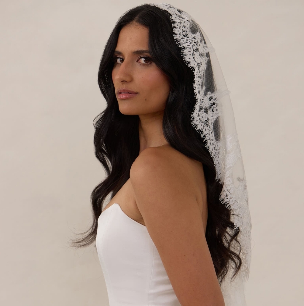 nwt* park and fifth lisette wedding veil